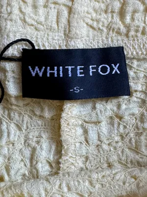 White Fox NEW Butter Lemon Yellow Minding My Business Booty Shorts SMALL thumbnail 4