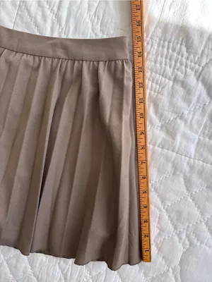 NWT Wishlist Apparel Brand Pleated A-Line Mini Skirt - size M thumbnail 6