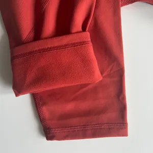 NWT Member's Mark Extra Warm High Rise Leggings XL Rusty Bronze Running thumbnail 9