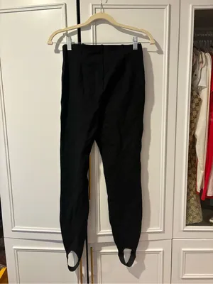 BNWT Skims The Essential Pants High Waist Stirrup Pants Obsidian S thumbnail 5