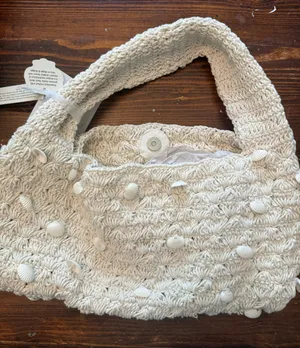 Shell Shoulder Bag White thumbnail 4