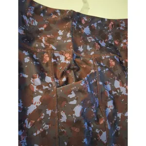 V A Core Size L Womens Purple Splatter Pattern Leggings Size L thumbnail 5
