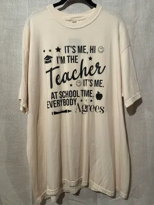 Comfort Colors Teacher Swiftie T-Shirt thumbnail 1