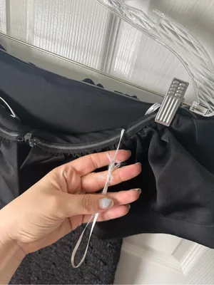 Elliatt Dandelione Strapless Midi Dress in Black S thumbnail 7
