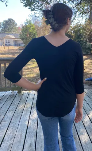 Tahari black top thumbnail 2