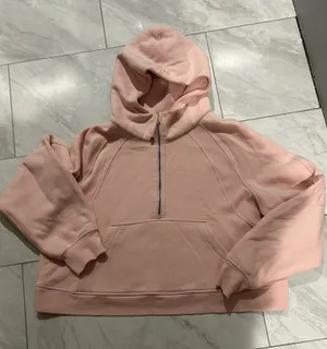 Lululemon Scuba Strawberry  milk shake  Half-Zip thumbnail 1