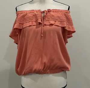 No Boundaries Off The Shoulder Blouse thumbnail 1