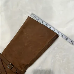 1937 Footwear Brown Over the Knee Suede Boots with Timeless Style thumbnail 13