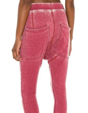 Free People NWT X Revolve Cozy Harem All Day Legging in Winding Roads Size Large thumbnail 3