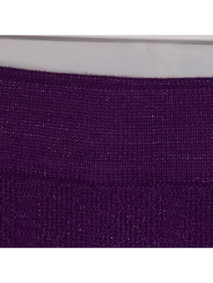 Shoedazzle Purple Metallic Maxi Skirt M NWT thumbnail 5