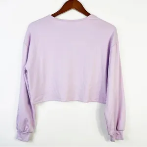 YMI‎ COLLECTIONS Purple Fleece Loungewear Top thumbnail 4