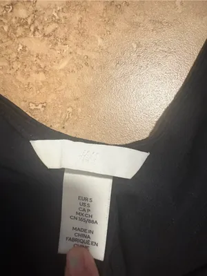 H&M Black Long-Sleeve Women's Tee thumbnail 2