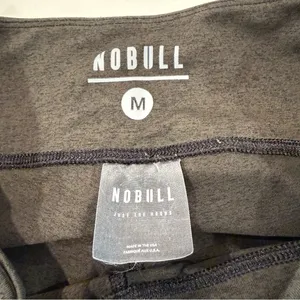 NOBULL High Rise Tight 21” Women’s Medium Charcoal Heather Workout Training Gym thumbnail 11