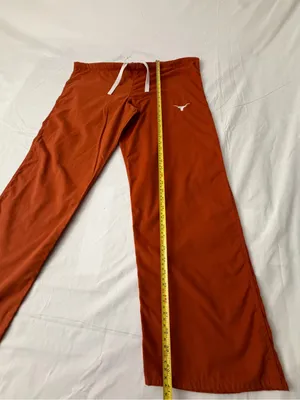 GelScrubs Texas Longhorns women’s Size XL Burnt Orange Scrub Pants(A669) thumbnail 5
