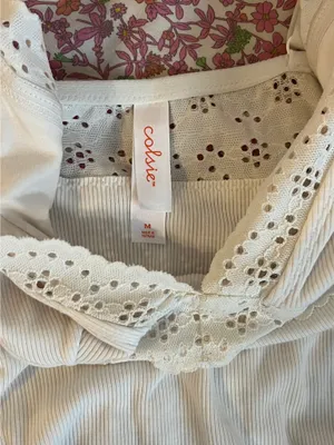 Lace Bodysuit White Size M thumbnail 3