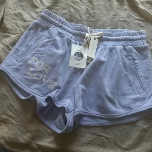 Anthropologie Daily Practice Violet Lounge Shorts Coastal Athleisure Size Medium thumbnail 3