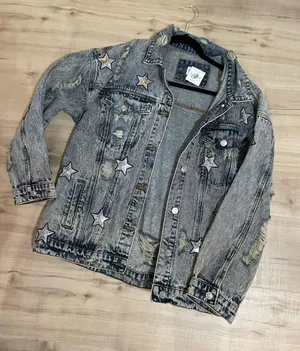 These Three Boutique Star Denim Jacket thumbnail 1