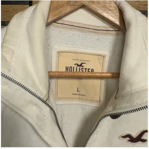 Hollister Cream Button Front Cardigan Size‎ Large thumbnail 9
