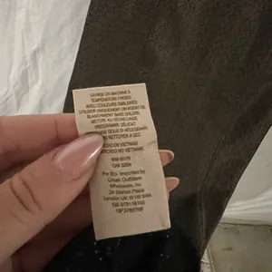 Free People Black & Gold Slit Midi Skirt Size XS thumbnail 7
