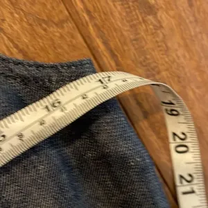 Talbots 100% linen denim look seamed fitted tank dress 8 thumbnail 10