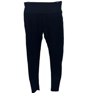 ALO Yoga High-Waist Alosoft Lounge Leggings Black Ribbed Size Small thumbnail 2