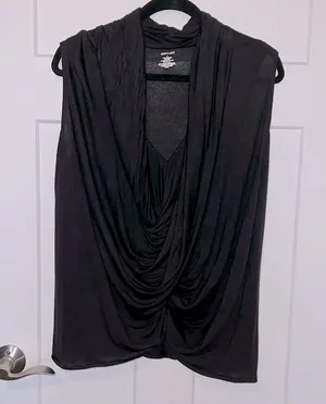 Jennifer Lopez Solid Drape Tank thumbnail 1