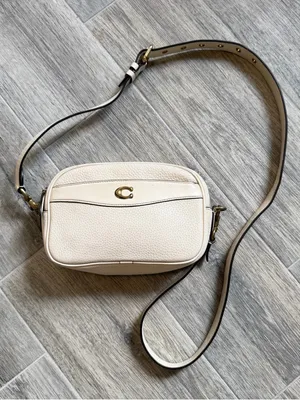 Coach Soft Pebbled Leather
Camera Bag CC386 Chalk Cream thumbnail 1