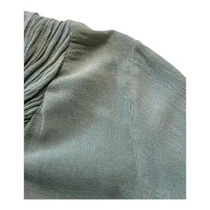 Oh My Gauze! tunic top aqua color sz 1 /small Green thumbnail 3