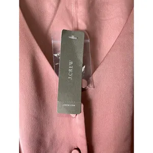 J.Crew Button Front A Line Midi Dress Pink Romantic Cottagecore Feminine 2 NEW‎ thumbnail 6