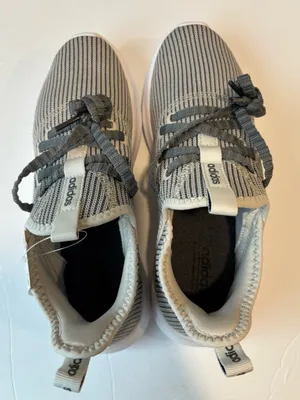 Adidas CloudFoam Pure White Night Metallic Size US Women’s 7 thumbnail 8