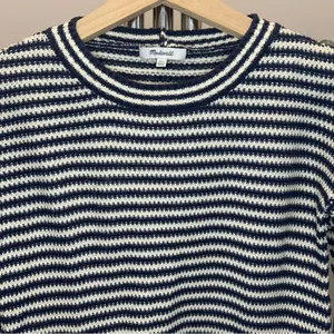Madewell Seagrove Pullover Sweater in Dark Baltic Stripe thumbnail 7