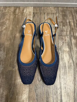 NWOB J. Renee Women’s Navy Slingback Low Heel Pumps Size 8.5 thumbnail 7