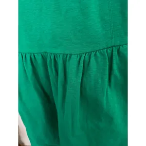 J.Crew Womens Kelly‎ Green Sleeveless Fit and Flare Textured Slub Knit Dress M thumbnail 9