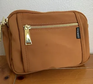 Zofrin‎ Brown Caramel Fanny Pack/Crossbody Unisex Multi Use Travel Vacation thumbnail 1