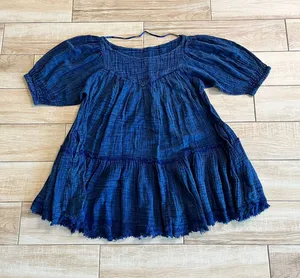Womens Free People Blue Mini Dress - XS thumbnail 1