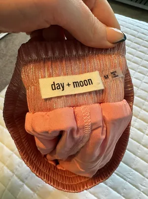 day & moon sparkly pink skirt thumbnail 3