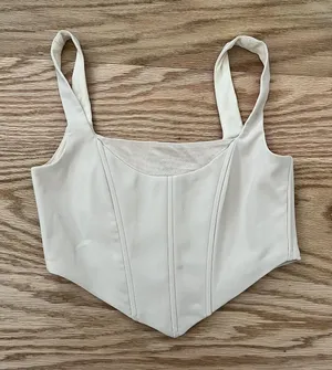 Tiger Mist Cream Geneva Corset Top thumbnail 1