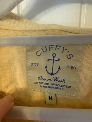 Cuffy's Cape Cod Yellow Hoodie  thumbnail 5