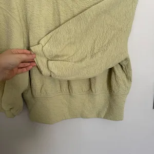 Lululemon Textured Crewneck Pullover Dew Green Yellow 3/4 Sleeve Womens Size 6 thumbnail 5