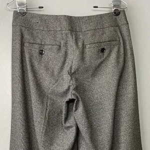 Express Design Studio Trousers Size 4 Twee Wide Leg Wool Pants Y2K 90s Academia thumbnail 6