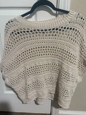 American eagle crochet sweater  thumbnail 1