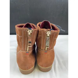 Tommy Hilfiger Women's Brown Suede Ankle Boots Shoes Size 7.5 SKU 4043 thumbnail 4