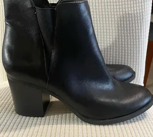 Me Too Black Ankle Booties thumbnail 1