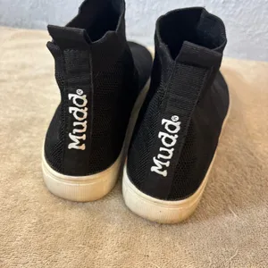 Womens Mudd Sneakers Knit SZ 8.5 M Hitops Georgina Festival thumbnail 3