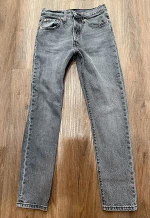 Levi premium 501 Original Fit Jeans‎ Grey Wash Women W25 L28 thumbnail 1