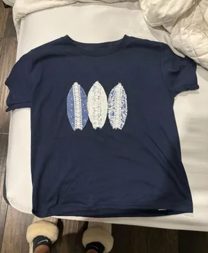 Cute summer baby tee Blue Size XS thumbnail 1