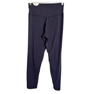 OFFLINE by Aerie Real Me 7/8 Leggings High Rise Crossover Waist Navy Blue XL thumbnail 3
