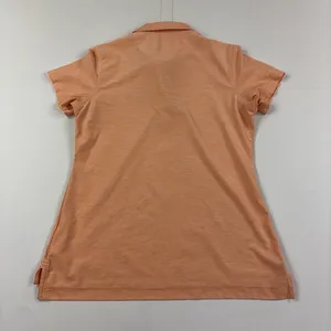 Peter Millar Polo Shirt Womens Small Orange Short Sleeve UPF 50 Golf Stretch thumbnail 7