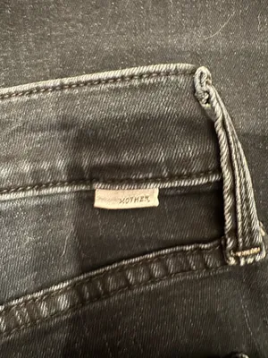 MOTHER Size 26 Dark Denim Jeans Mid Rise Rambler Ankle thumbnail 7