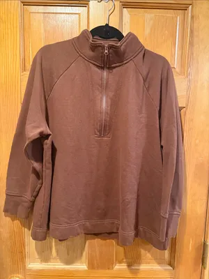 Terra & sky half zip sweater shirt size 1X (16w~18w) thumbnail 1